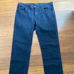 Fidelity Jimmy Slim Straight Leg Dark Wash Jeans